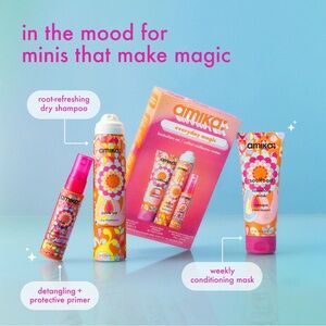 Amika Everyday magic bestsellers set NEW! Travel size